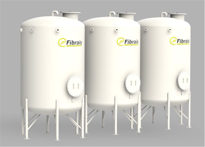 Conjunto de Tanques Fundo Abaulado