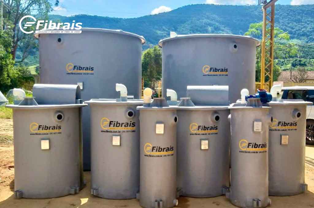 Tanques Industriais em Fibra de Vidro