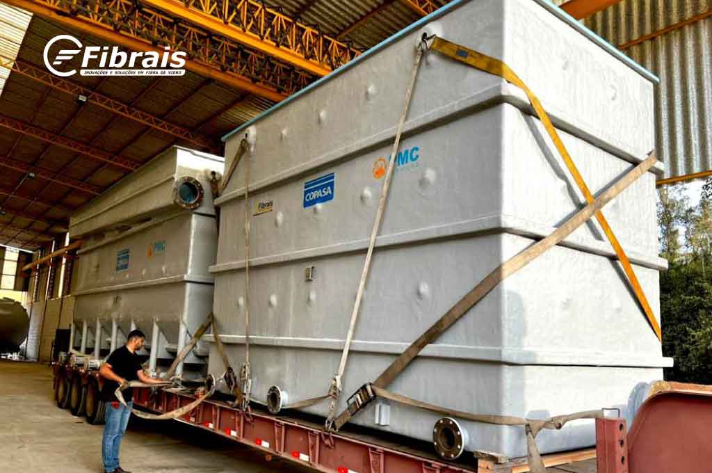 Tanques Industriais em Fibra de Vidro