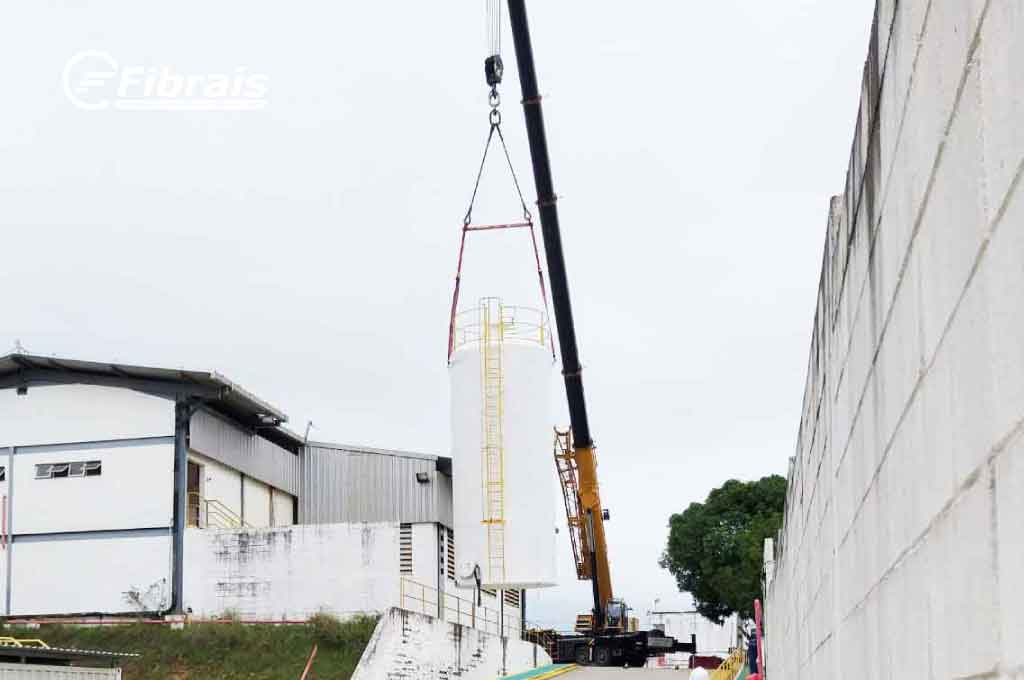 Tanques Industriais em Fibra de Vidro
